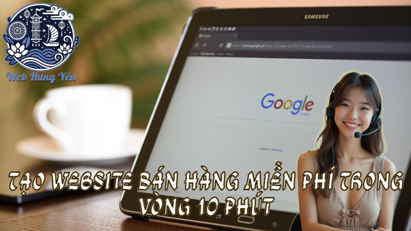 Tạo Website Bán Hàng Miễn Phí Trong Vòng 10 Phút